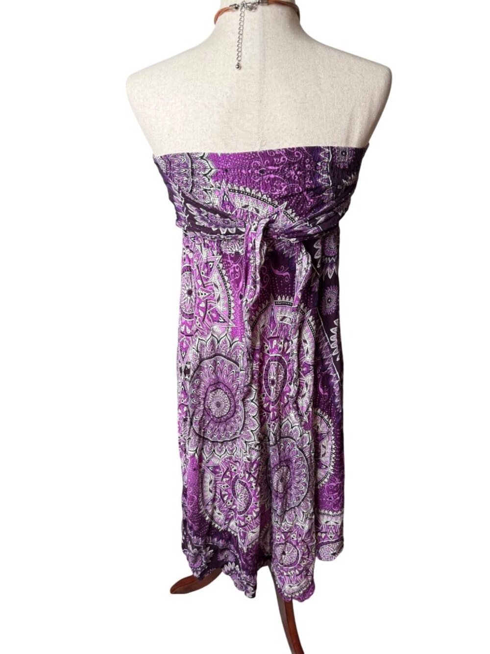 Asymmetrical Boho Hippie 2 In 1 Skirt Dress O/S beachy Whimsigoth fairy resort